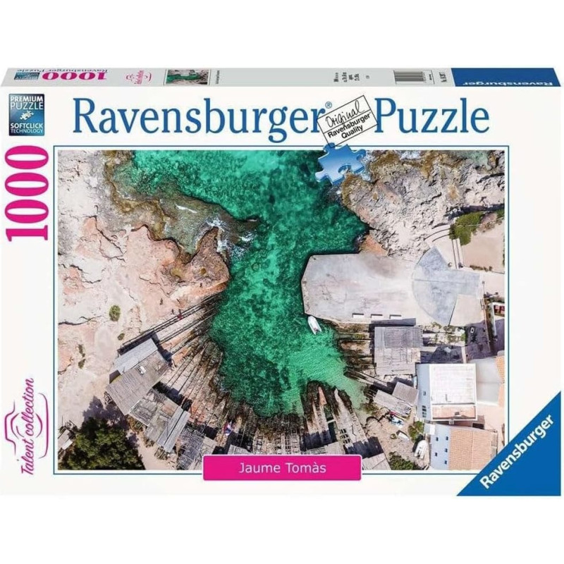 Ravensburger Puzzle 1000 Cal&oacute; de Sant Agust&iacute;, Formentera