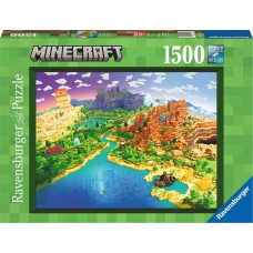 Ravensburger Puzzle 1500 World of Minecraft