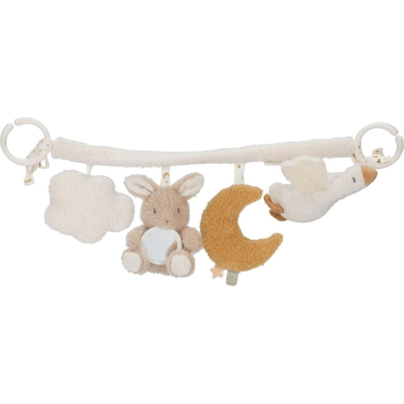 Little Dutch Stroller Toy Chain &acute;Newborn Naturals&acute; GRS