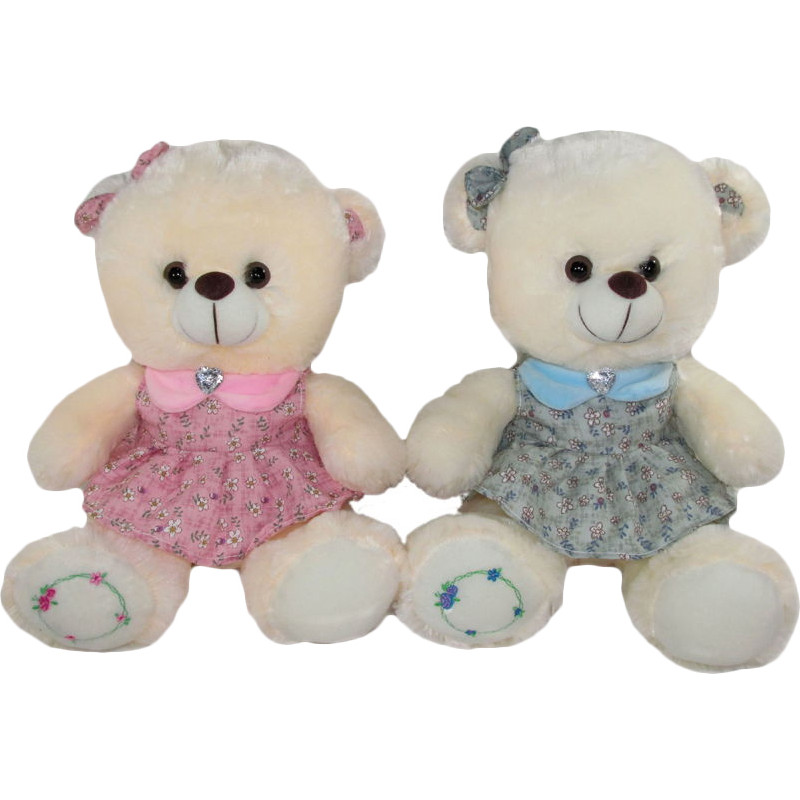 MIŚ SIEDZĄCY W SUKIENCE 2 KOLORY