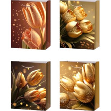 TORBA NA PREZENTY TULIPANY L