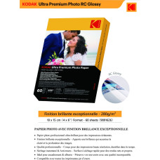 Kodak Ultra Premium Photo Paper 280g High Gloss 10 x 15 cm 60 Sheets