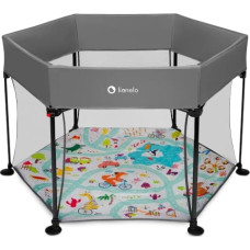 Lionelo mänguaedik Roel Plus Grey Multicolor