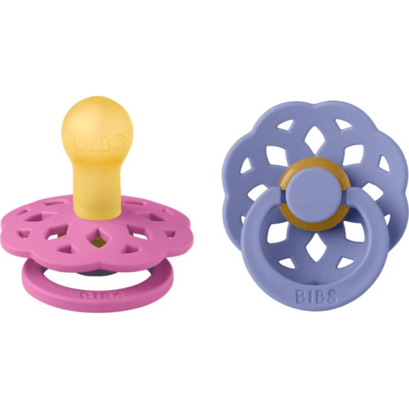 Bibs Boheme SS26 pacifiers Bubblegum /Peri 0-6m 2pcs