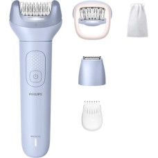 Philips 8000 sērijas epilators mitrai un sausai epilē&scaron;anai (5 piederumi), zils - BRE711/00