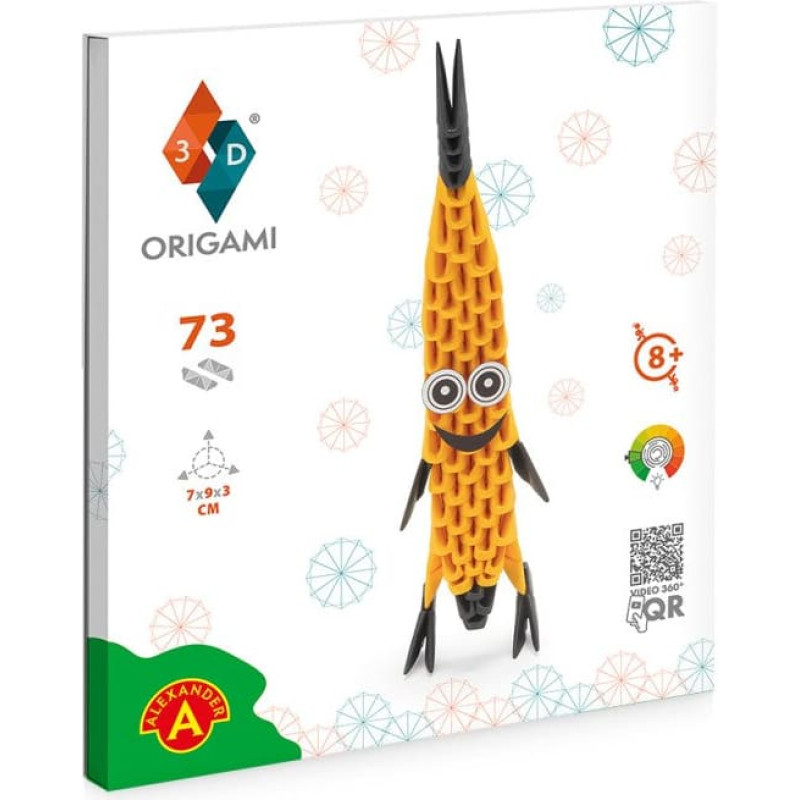 Alexander Origami 3D konstruktor - Banaan