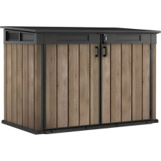Keter Deco Horizontal Shed aiakuur, saarepuidu toon