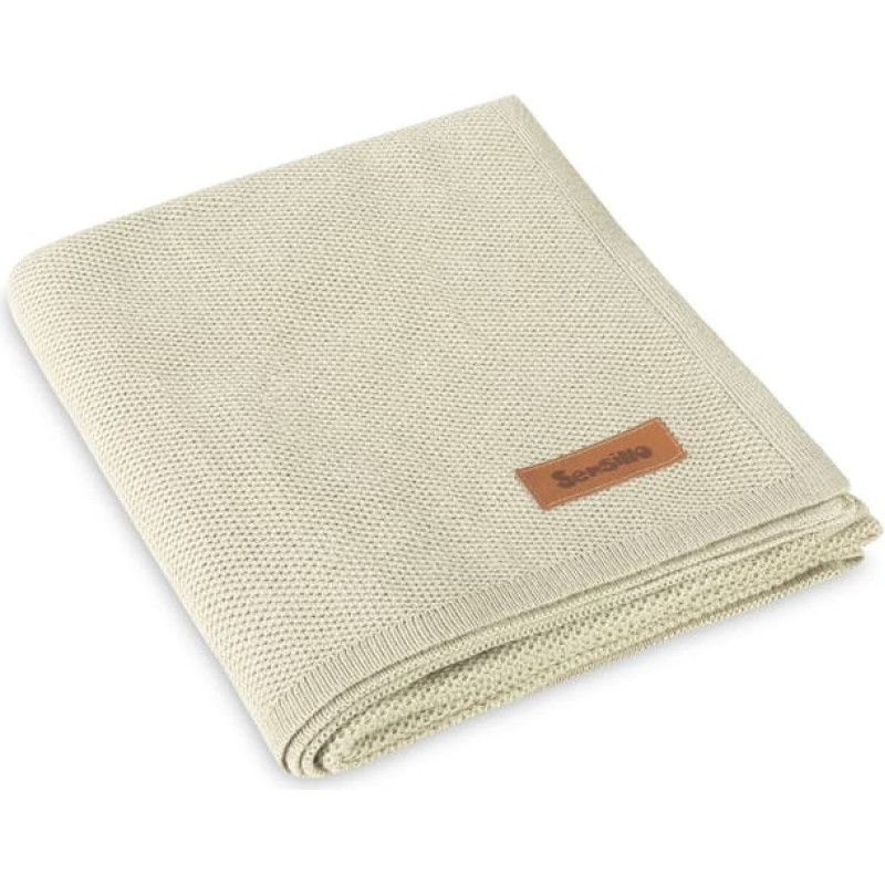 Sensillo BLANKET BAMBOO 80X100 BEIGE