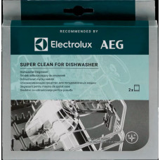 Electrolux Super Clean tīrī&scaron;anas līdzeklis trauku ma&scaron;īnām, 2 gab. - M2DCP051