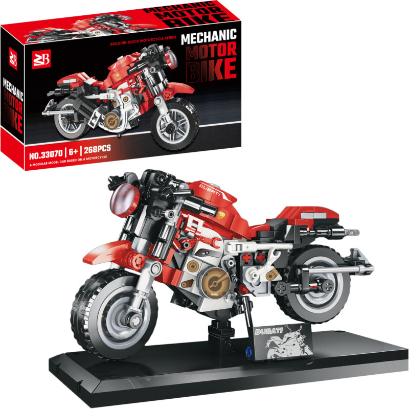 KLOCKI MOTOCYKL 268 ELEMENTÓW