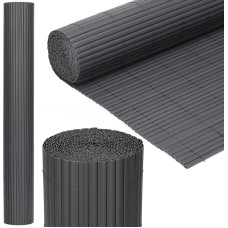 Springos PVC-kattega maskeerimismatt 500x140 cm r&otilde;dule, terrassile, aiale, tumehall