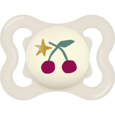 Mam Baby 5786 PACIFIER SUPREME NIGHT 0-6 GROUNDING IN NATURE UNISEX CHERRY