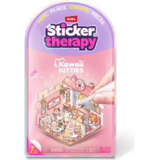 Sticker Therapy Lipdukų rinkinys &bdquo;Kawaii Kitties&ldquo;, 80 vnt.