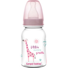 Canpol Babies Pudele AFRICA 125 ml 59/100 pink