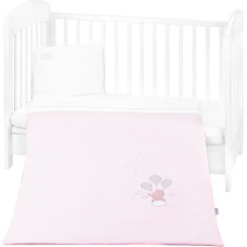 Bedding set with embroidery 3pcs Dream Big Pink