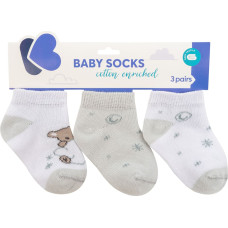 Baby summer socks Dream Big Beige 2-3y