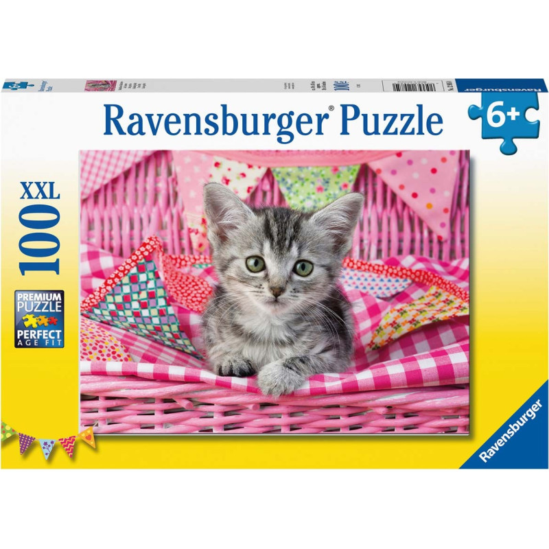 Ravensburger Puzzle Cute kitty 100p 12985