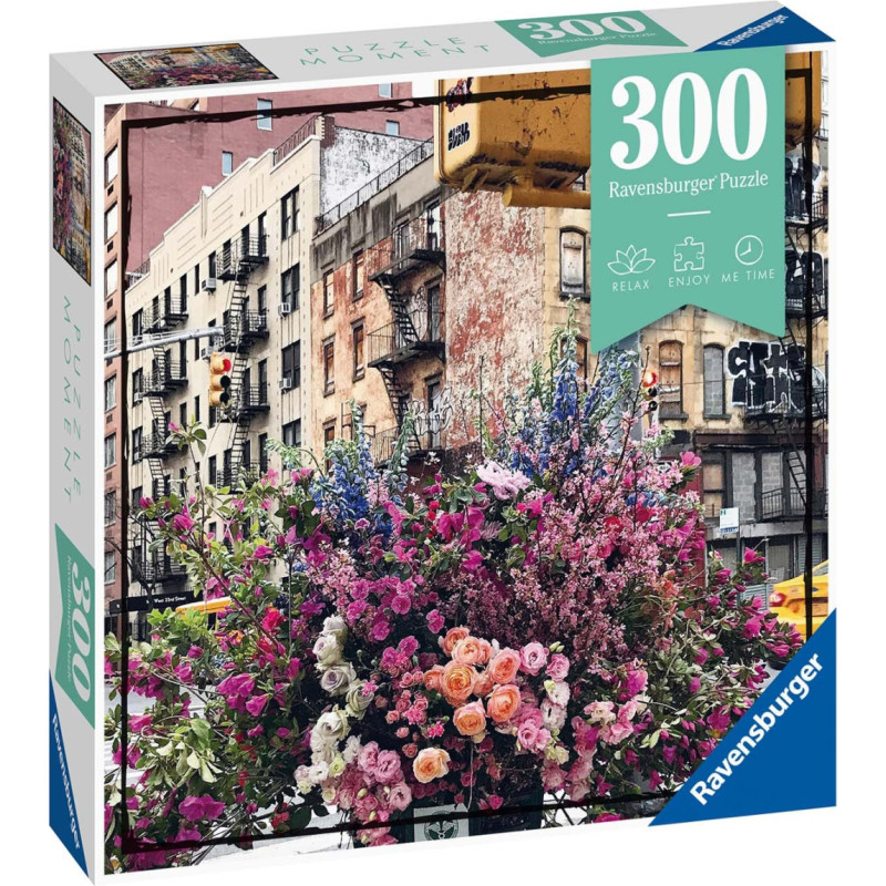 Ravensburger Puzzle Flowers in New York 300 Pc Puzzle 12964