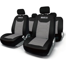 Sparco Universal Seat Cover Set, black/grey