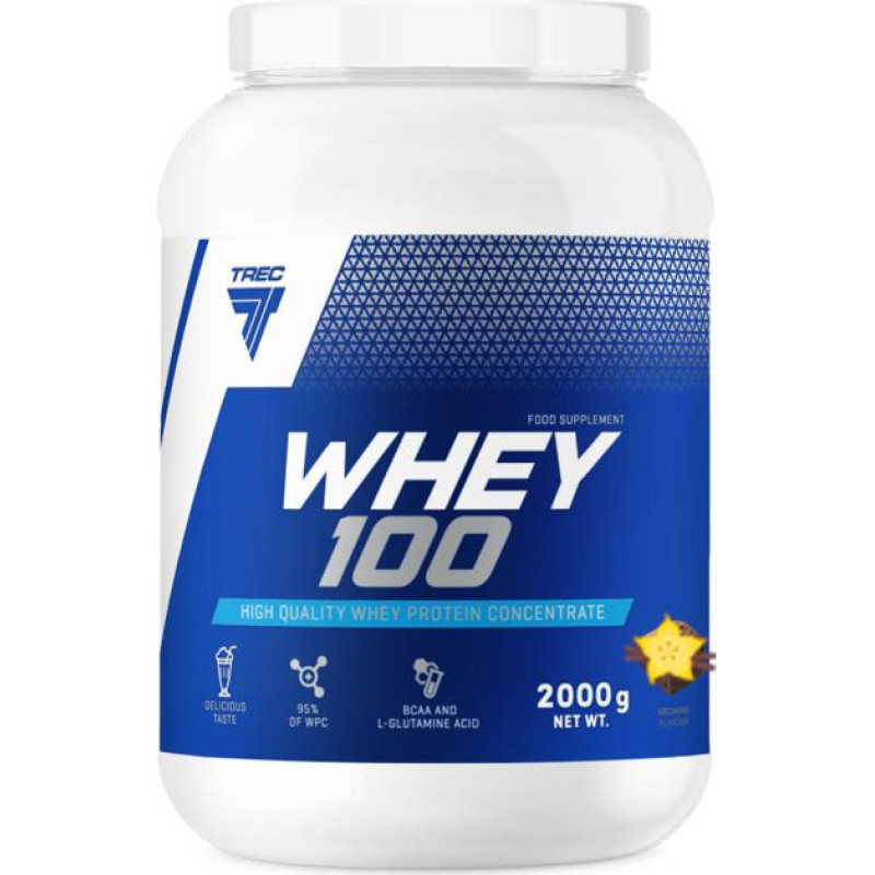 Trec Valgupulber TREC WHEY 100 VANILLA 2000 g