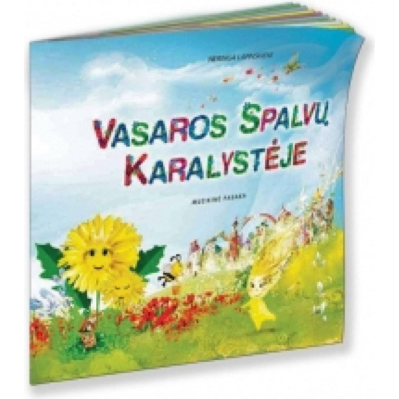 PIO Muusikal muinasjutt VASAROS SPALVŲ KARALYSTĖJE koos CD-ga