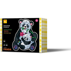 Kids Do Puidust pusle. PANDA. 52 tk (A4 suurus)