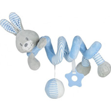 Baby Mix Plīša spirāle BLUE RABBIT Baby Mix 40867