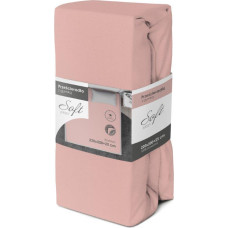 SHEET SOFT 220X200+25 JERSEY ELASTIC BAND PINK COTTON.