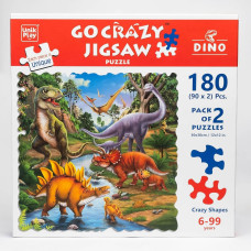 Pusle Jigsaw Dino saurus 2 x 90 tk