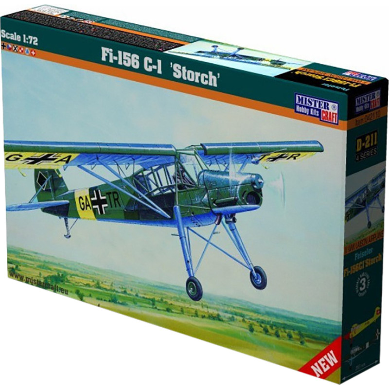 MODEL SAMOLOT FI-156 C-1 STORCH 1:72