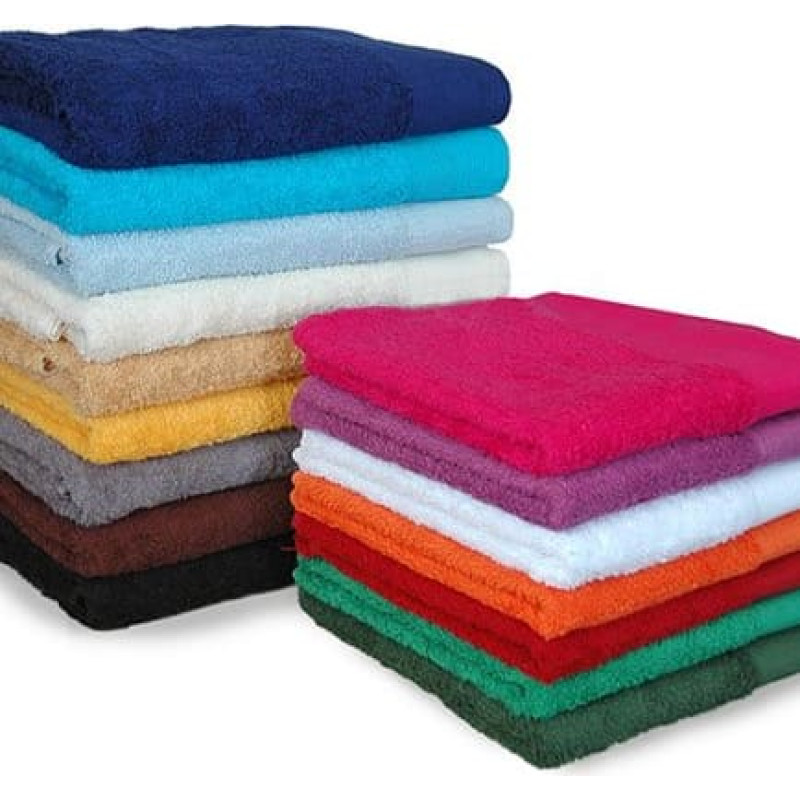 RĘCZNIK AQUA 70X140 FROTTE C.NIEBIESKI 500G.