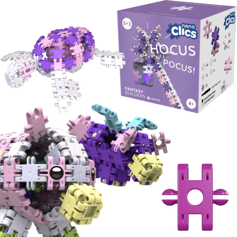 KLOCKI NANO CLICS 125 ELEM. FANTASY