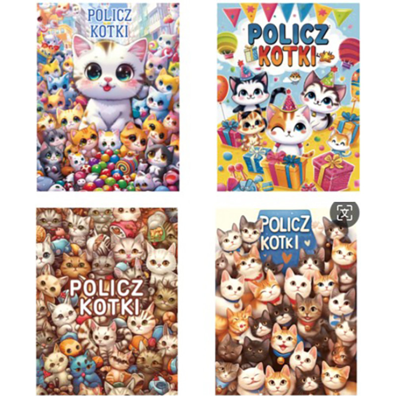 TORBA NA PREZENTY POLICZ KOTKI M