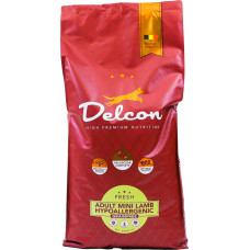 Delcon Toit allergilistele väikeste koeratõugude täiskasvanutele MINI HYPOALLERGENIC lambaliharikas / 10 kg
