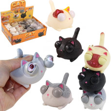 KOT DO ŚCISKANIA WYSKAKUJĄCE OCZY 4 WZOR