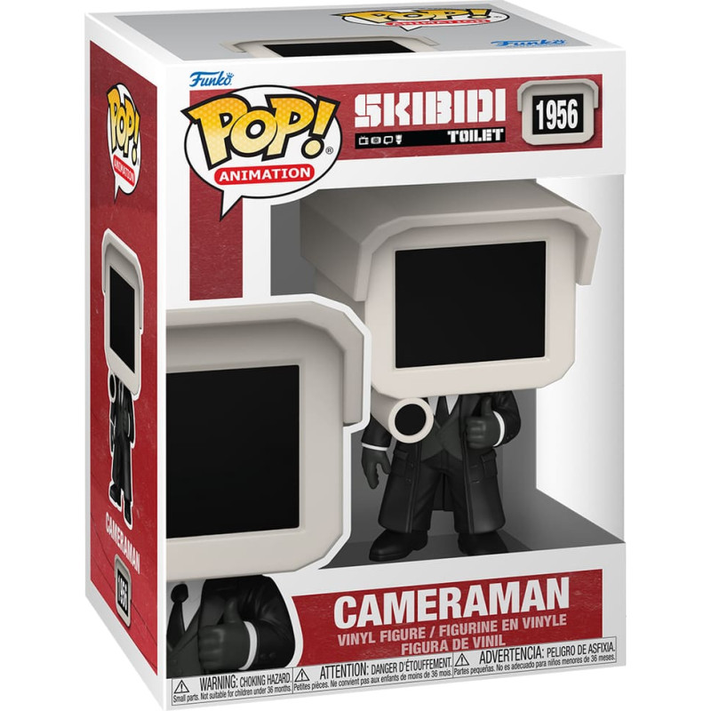 Funko POP! Vinilinė figūrėlė: Skibidi Toilet - Cameraman