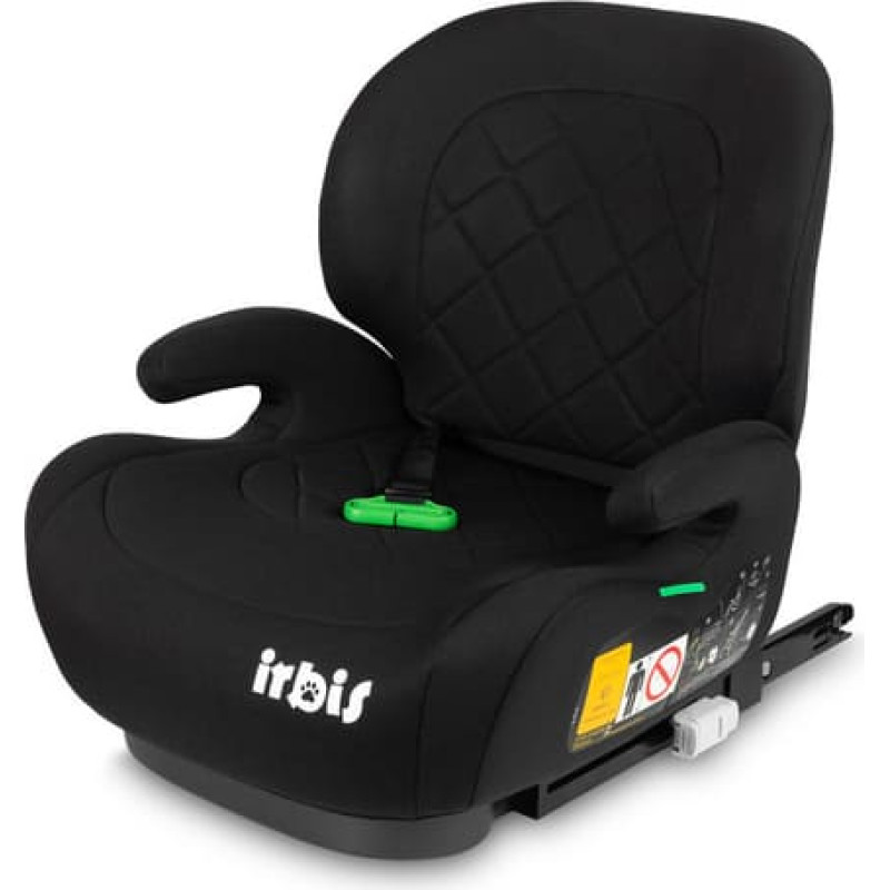 Caretero IRBIS I-SIZE turvatool BLACK (125-150)