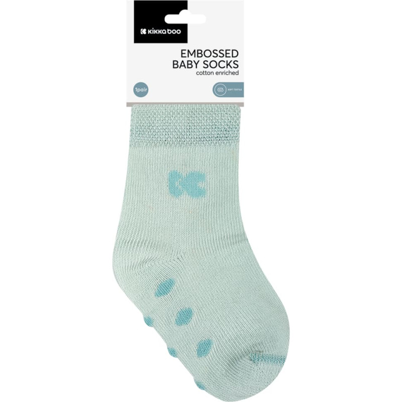 Baby socks with embossed bottom Sleepy Sheep 2-3y