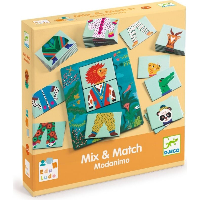 Djeco &Otilde;ppem&auml;ng - Kombineeri ja sobita - Modanimo