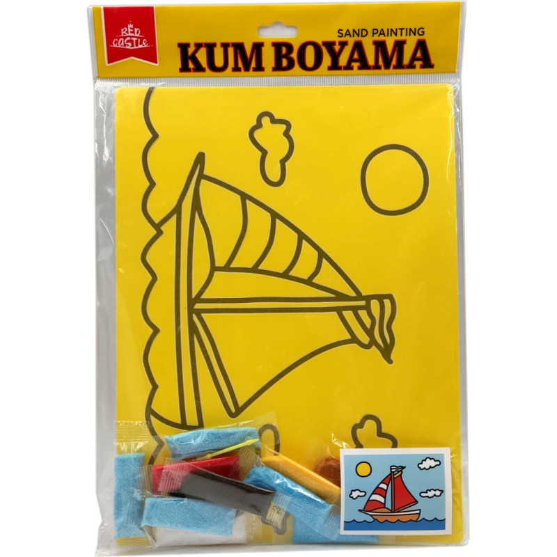 Red Castle loominguline liivakomplekt, 275x205 mm, Purjekas