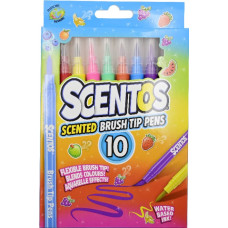 Dumel SCENTOS ST 20465 lõhnastatud viltpliiatsid – pintslitüüpi, 10 tk