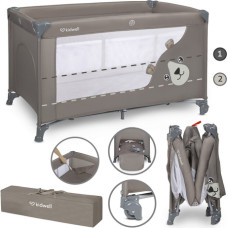 Kidwell kokkupandav voodi BLISSY DUO, beež (kahekordne)