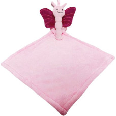 Tulilo Towel & Plush Toy - 94406 - MILUŚ - BUTTERFLY - size 35x35 cm
