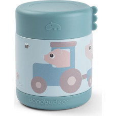 Done By Deer toidutermos Tiny farm 300ml Blue