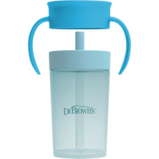 TC01045 360° CUP WITH STRAW 300ML BLUE