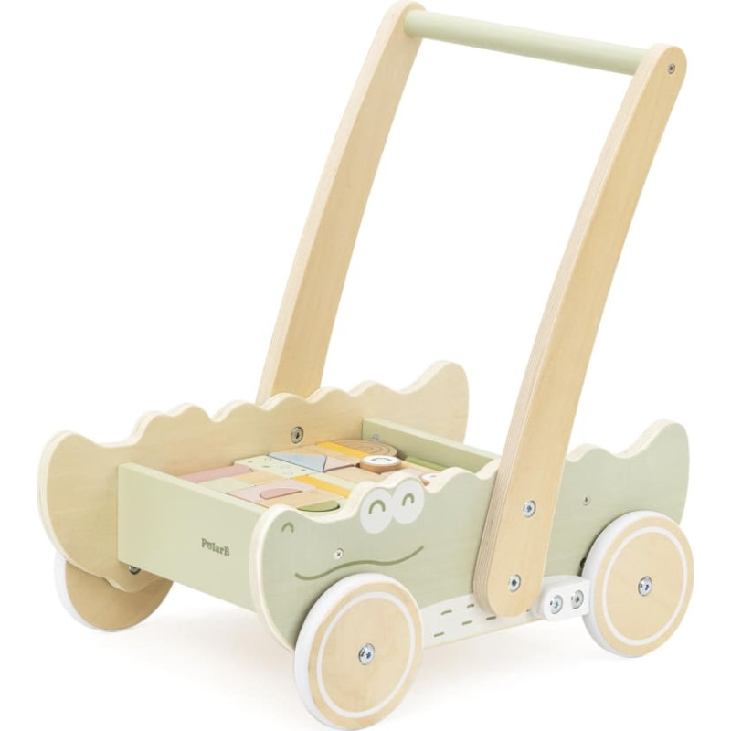 Viga puidust k&auml;imistugi klotsidega