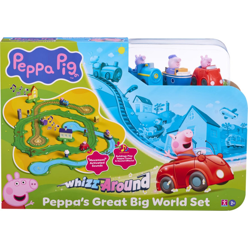 Peppa Pig Whizz Around Peppos pasaulio žaidimų rinkinys