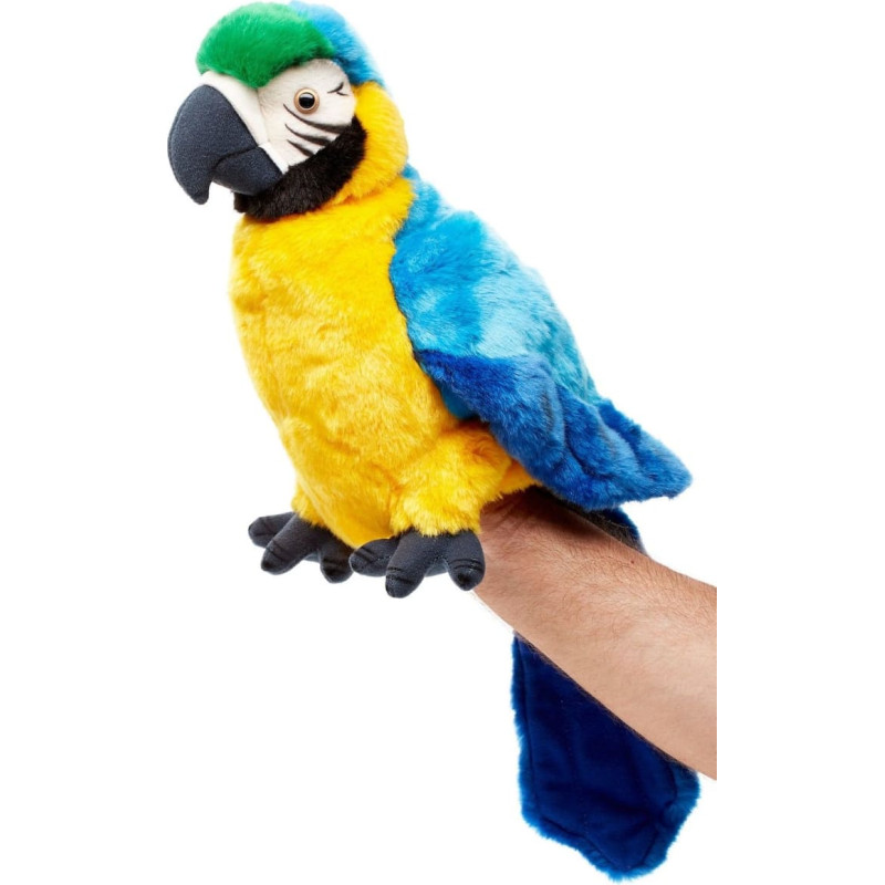 Uni-Toys Plush hand puppet Parrot, 26 cm