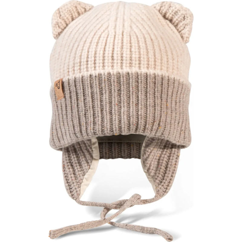 Fellhof Merino vilnas bērnu cepure FEUERKOGEL Gravel