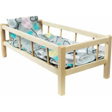 Other 4005 ŁÓŻECZKO DUŻE DLA LALEK Z POŚCIELĄ